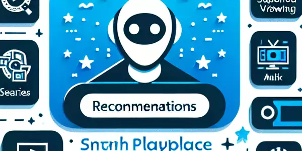 展示智能看片Pro应用的用户界面，包含电影推荐和搜索功能。