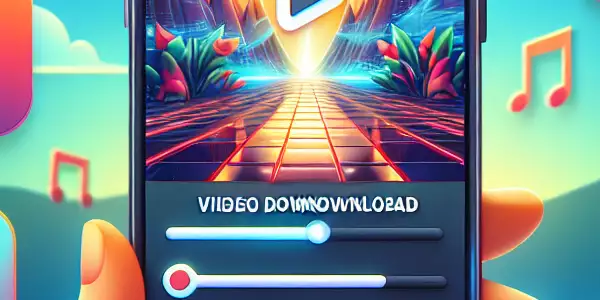 木瓜视频下载应用界面，展示视频播放和下载功能。