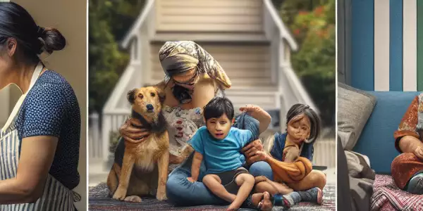 真实素人在社区中互动，展现自然情感与日常生活。