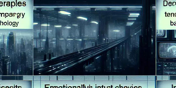 《人生切割术第四季》：主角马克在Lumon公司探索记忆分割技术的悬疑故事。